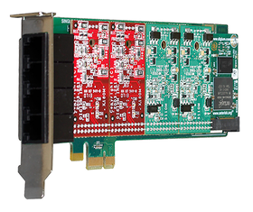 Digium AEX410 PCIe Analog Interface Card